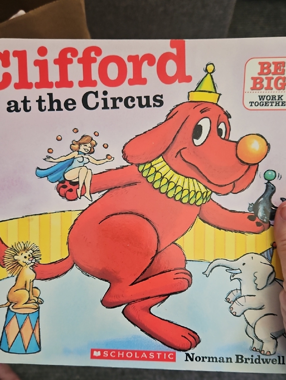 Scholastic Clifford at the Circus - Buy 1 Book Listing, Get 1 Free